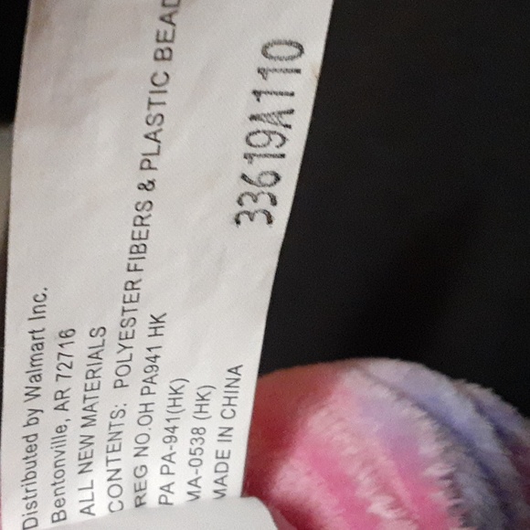 Doll Back/Headrest Pillow for Our Generation Dolls Pink Unicorn Tie Dye - Picture 3 of 4